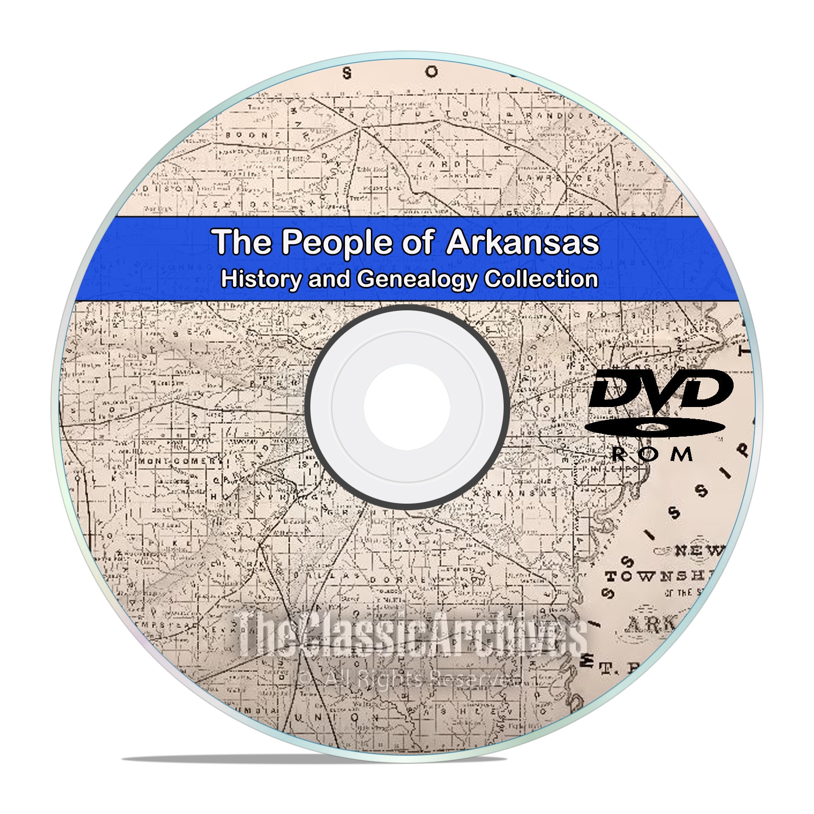 Arkansas AR, People, Cities, & Towns, History and Genealogy 28 Books DVD - Click Image to Close